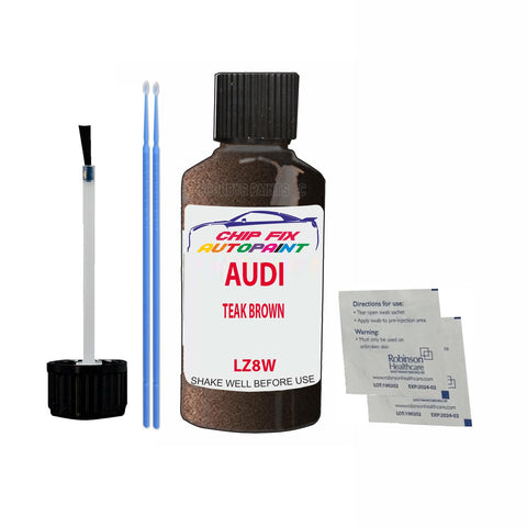 Paint For Audi A6 Teak Brown 2008-2021 Code Lz8W Touch Up Paint Scratch Repair