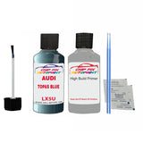 Anti rust primer undercoat Audi A5 Topas Blue 2007-2009 Code Lx5U Touch Up Paint Scratch Repair