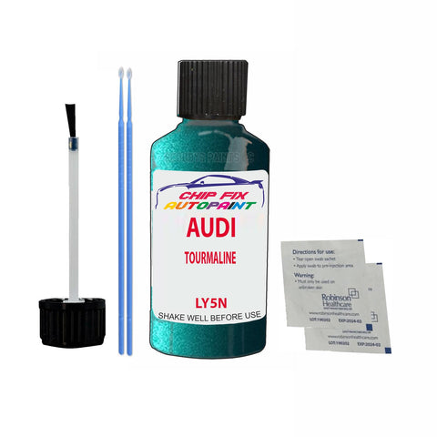 Paint For Audi A6 Tourmaline 2000-2003 Code Ly5N Touch Up Paint Scratch Repair