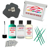 car body work colour Audi S6 Tropic Green 1993-2000 Code Ly6L Touch Up Paint Scratch Repair