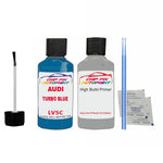 Anti rust primer undercoat Audi Tt Rs Turbo Blue 2018-2022 Code Lv5C Touch Up Paint Scratch Repair