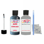 Anti rust primer undercoat Audi S4 Utopia Blue 2014-2019 Code Lx5L Touch Up Paint Scratch Repair