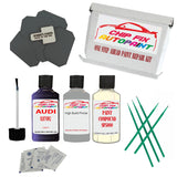 car body work colour Audi Quattro Velvet Purple 2010-2010 Code Q87 Touch Up Paint Scratch Repair