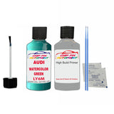 Anti rust primer undercoat Audi S4 Watercolor Green 1994-1998 Code Ly6M Touch Up Paint Scratch Repair