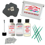 ALFA ROMEO CLOUD WHITE / IRIDESCENT Paint Code 212A Car Touch Up Compound polish kit