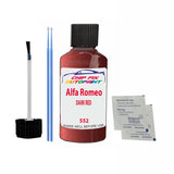 ALFA ROMEO DARK RED Paint Code 552 Car Touch Up Paint Scratch/Repair
