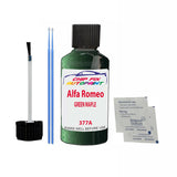 ALFA ROMEO GREEN MAPLE Paint Code 377A Car Touch Up Paint Scratch/Repair