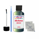 ALFA ROMEO GREEN OASIS Paint Code 341A Car Touch Up Paint Scratch/Repair