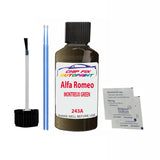 ALFA ROMEO MONTREUX GREEN Paint Code 243A Car Touch Up Paint Scratch/Repair