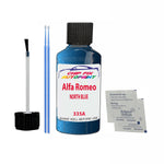 ALFA ROMEO NORTH BLUE Paint Code 335A Car Touch Up Paint Scratch/Repair