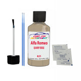 ALFA ROMEO QUARRY BEIGE Paint Code 821 Car Touch Up Paint Scratch/Repair