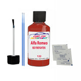 ALFA ROMEO RED FIREFIGHTERS Paint Code 122 Car Touch Up Paint Scratch/Repair