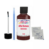 ALFA ROMEO VENETIAN RED Paint Code 536 Car Touch Up Paint Scratch/Repair