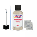 ALFA ROMEO WHITE SHELL Paint Code 189A Car Touch Up Paint Scratch/Repair