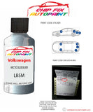 genuine Vw Vw Touareg Arctic Bluesilver LB5M 2005-2010 Silver/Grey Perfect match pen brush