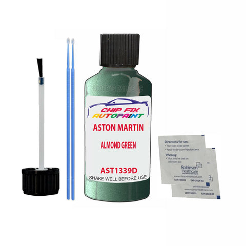 ASTON MARTIN ALMOND GREEN Paint Code AST1339D Scratch Touch Up Paint Pen