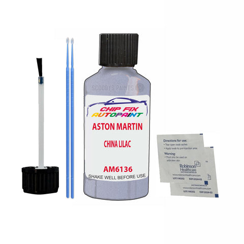 ASTON MARTIN CHINA LILAC Paint Code AM6136 Scratch Touch Up Paint Pen