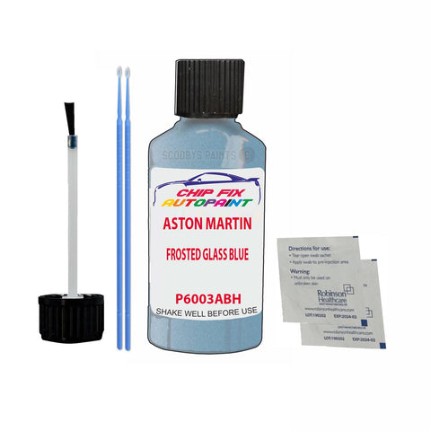 ASTON MARTIN FROSTED GLASS BLUE Paint Code P6003ABH Scratch Touch Up Paint Pen