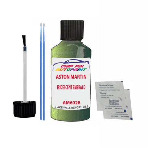 ASTON MARTIN IRIDESCENT EMERALD Paint Code AM6028 Scratch Touch Up Paint Pen