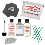 ASTON MARTIN PEPPER WHITE - MINI Paint Code AST5062D Scratch POLISH COMPOUND REPAIR KIT Paint Pen
