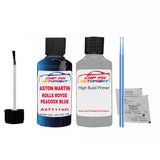 ASTON MARTIN ROLLS ROYCE PEACOCK BLUE Paint Code AST1116D Scratch TOUCH UP PRIMER UNDERCOAT ANTI RUST Paint Pen