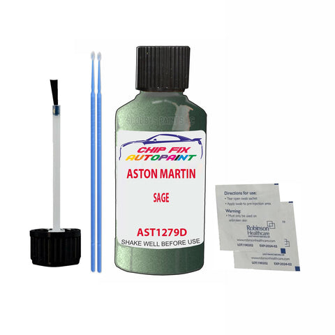 ASTON MARTIN SAGE Paint Code AST1279D Scratch Touch Up Paint Pen