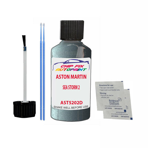 ASTON MARTIN SEA STORM 2 Paint Code AST5202D Scratch Touch Up Paint Pen