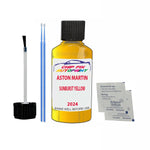 ASTON MARTIN SUNBURST YELLOW Paint Code 2024 Scratch Touch Up Paint Pen