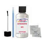 ASTON MARTIN WHITE Paint Code AST7703D Scratch Touch Up Paint Pen