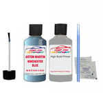 ASTON MARTIN WINCHESTER BLUE Paint Code AST5015D Scratch TOUCH UP PRIMER UNDERCOAT ANTI RUST Paint Pen