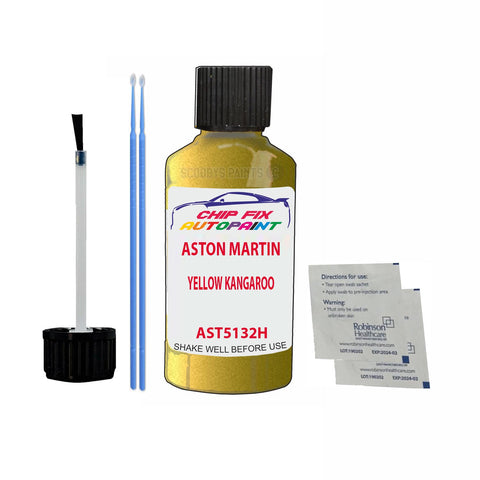 ASTON MARTIN YELLOW KANGAROO Paint Code AST5132H Scratch Touch Up Paint Pen