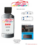 paint code location sticker Bmw 6 Series Gt Bluestone C2Y 2016-2022 Grey plate find code