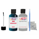 anti rust primer Bmw 3 Series Aegaan Blue 557 1994-2002 Blue scratch repair pen