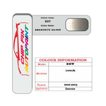 genuine Bmw M5 Amazonite Silver X07 2010-2013 Grey car repair paint
