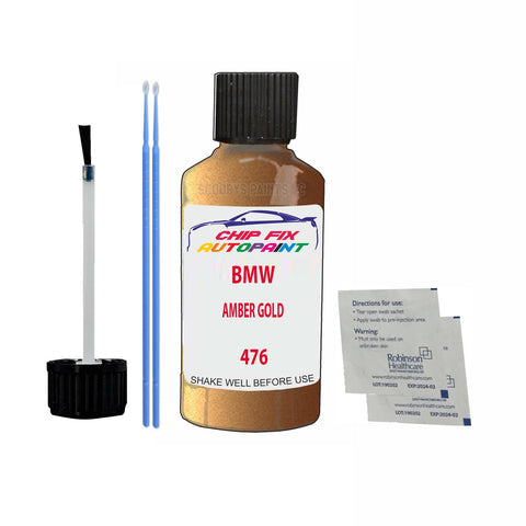 BMW AMBER GOLD Paint Code 476 Car Touch Up Paint Scratch/Repair