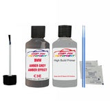 anti rust primer Bmw 7 Series Amber Grey Amber Effect C3E 2019-2022 Grey scratch repair pen