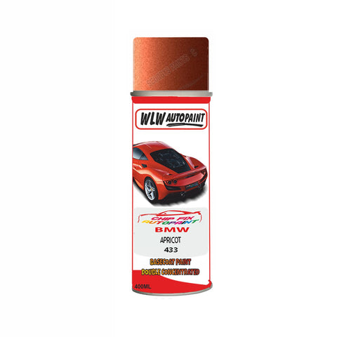 Aerosol Spray Paint For Bmw Z3 Roadster Apricot Code 433 1999-2001