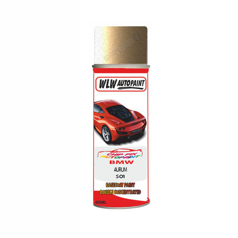 BMW AURUM Paint Code S01 Aerosol Spray Paint Scratch/Repair