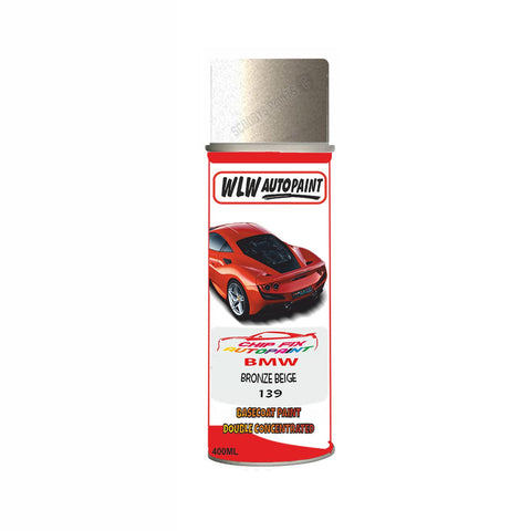 Aerosol Spray Paint For Bmw 3 Series Limo Bronze Beige Code 139 1982-1990