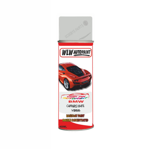 BMW CAPPARIS WHITE Paint Code YB88 Aerosol Spray Paint Scratch/Repair