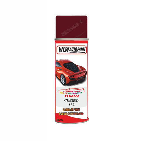 BMW CARMINE RED Paint Code 172 Aerosol Spray Paint Scratch/Repair