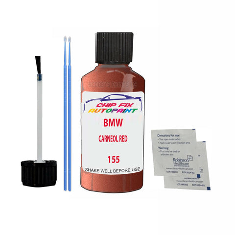 BMW CARNEOL RED Paint Code 155 Car Touch Up Paint Scratch/Repair