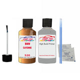 BMW CAYENNE Paint Code 520 Car Touch Up Anti Rust Primer Undercoat