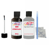 anti rust primer Bmw 4 Series Sport Citrine Black X02 2009-2021 Black scratch repair pen