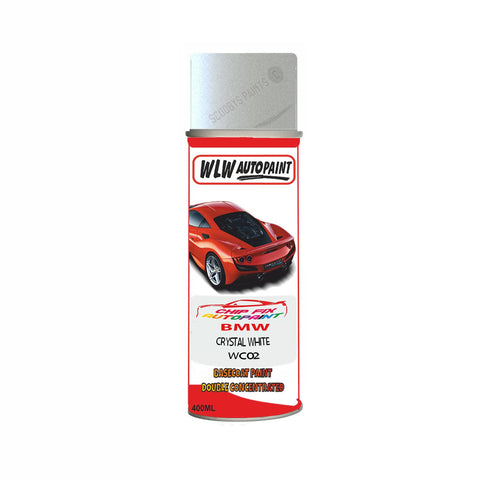 BMW CRYSTAL WHITE Paint Code WC02 Aerosol Spray Paint Scratch/Repair