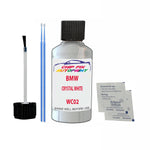 BMW CRYSTAL WHITE Paint Code WC02 Car Touch Up Paint Scratch/Repair