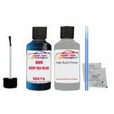 anti rust primer Bmw X6-M Deep Sea Blue Wa76 2007-2019 Blue scratch repair pen