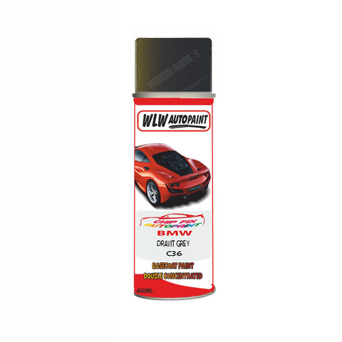 BMW DRAVIT GREY Paint Code C36 Aerosol Spray Paint Scratch/Repair