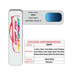 genuine Bmw 3 Series Gt Estoril Blue Ii B45 2012-2021 Blue car repair paint