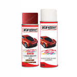 Aerosol Spray Paint For Bmw Z3 Roadster Flamenco (Dream) Red Panel Repair Location Sticker body